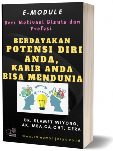 BERDAYAKAN  POTENSI DIRI ANDA, KARIR  ANDA BISA MENDUNIA