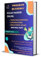 PROGRAM BEASISWA KULIAH MANDIRI ONLINE: PERCEPATAN PENCIPTAAN PENGHASILAN