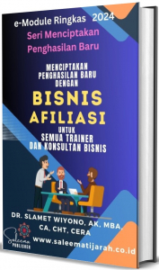 MENCIPTAKAN  PENGHASILAN BARU  DENGAN BISNIS  AFILIASI SALEEMATIJARAH