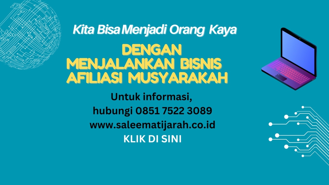 Kita bisa menjadi orang kaya