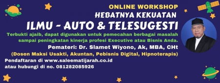 HEBATNYA KEKUATAN ILMU-AUTO & TELESUGESTI